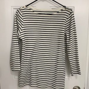 Women’s Lands End Boatneck Top